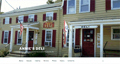 Desktop Screenshot of anniesdeli.com